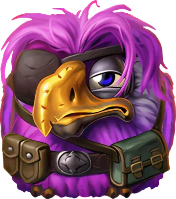 Pirots 5 Hank lilla fugl